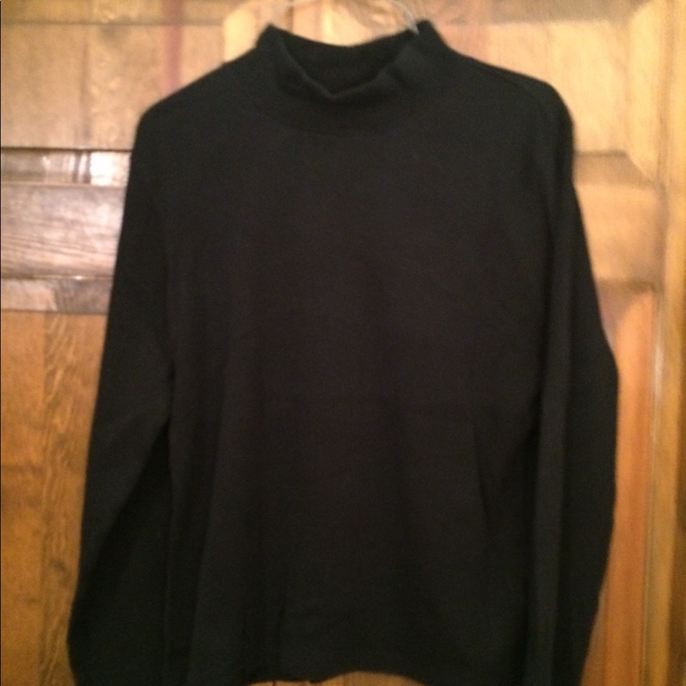Mock turtle neck shirt